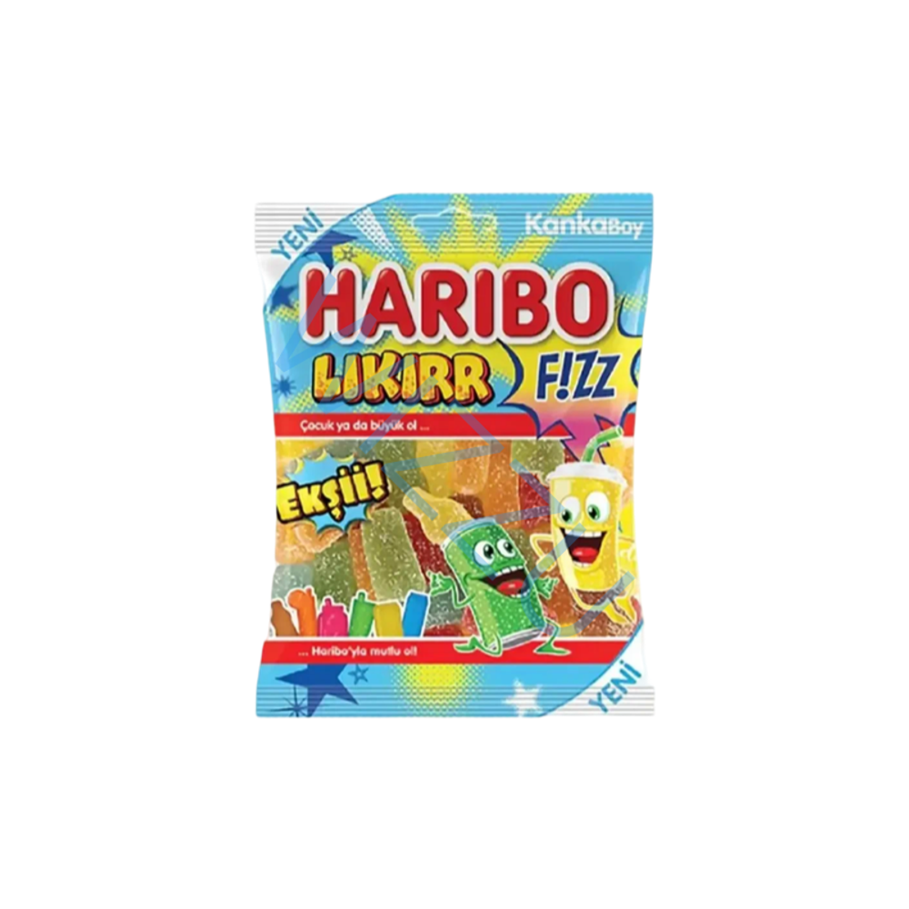 Жевательный мармелад Haribo Fizz Likir Jelly, 70 г