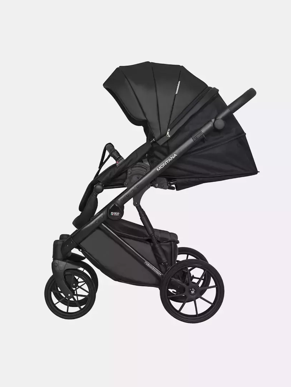 Коляска  MONTANA ECCO (2 в 1) (RIKO BASIC) 12 Black (черный)