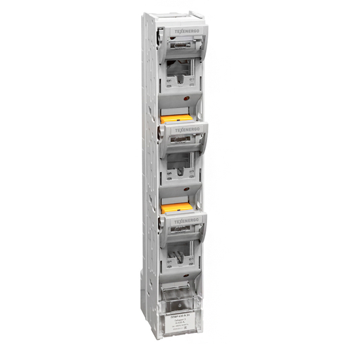 Предохранитель-выключатель-разъединитель ППВР 3п 630А вертикальный три рукоятки