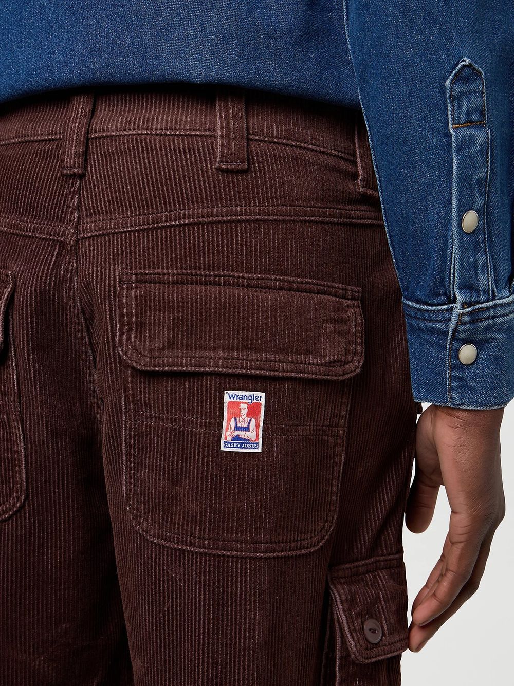 Брюки вельветовые мужские WRANGLER CJ LOOSE CARGO