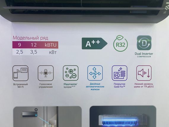 Внутренний блок мульти-сплит систем настенного типа серии ARTCOOL MIRROR AC09BK.NSJR — (3)