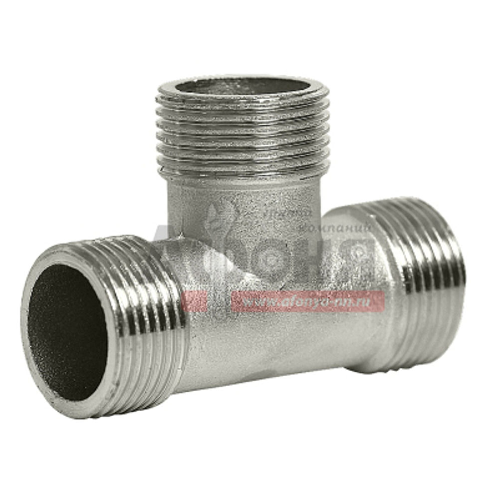 Тройник 1/2'' нар/нар/нар VRT® никель