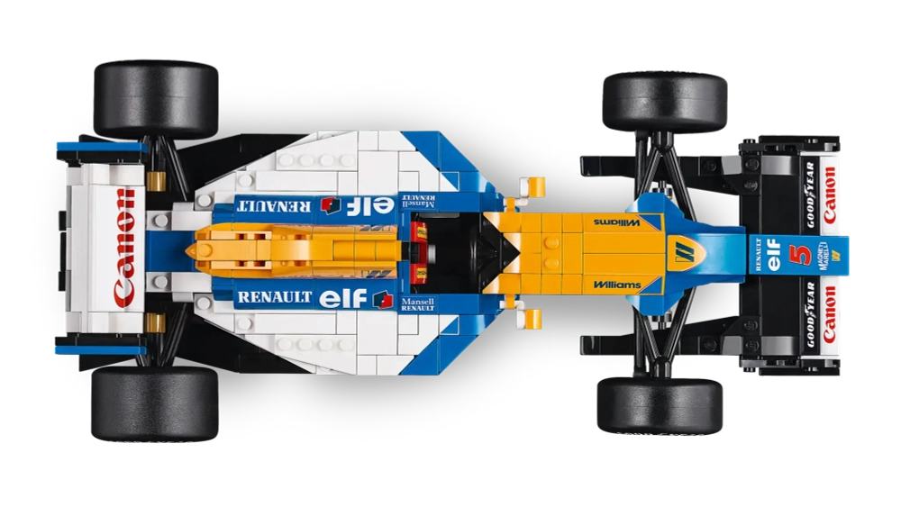 Конструктор LEGO Icons 10353 Williams Racing FW14B & Nigel Mansell
