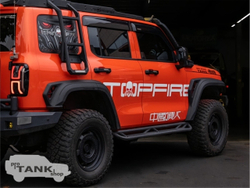 Пороги TOPFIRE (трубы) для TANK 300