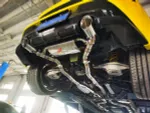 Выхлопная система с заслонками для Nissan 400Z RZ34 FAIRLADY Z 3.0T