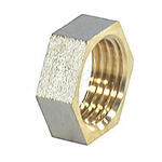 Контргайка латунь никель Ду 25 (1") ВР 9020 ГОСТ 32585-2013 Aquasfera 9020-03