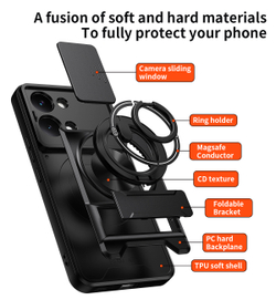 Противоударный чехол Эклипс для Poco X8 Pro Max 5G/ Поко X8 Про Макс