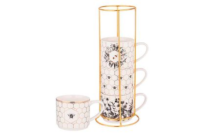 Набор кружек 4шт 360мл Garda Decor Harmony