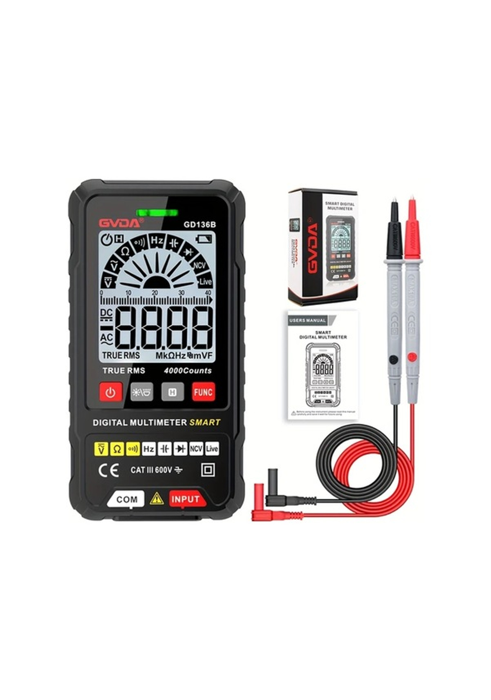 Мультиметр GVDA GD136B