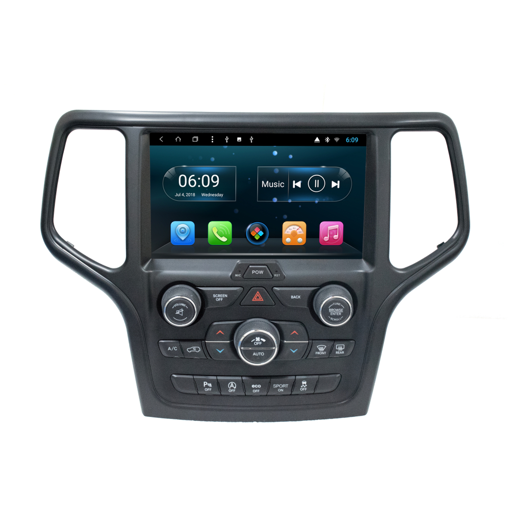 Установочный комплект для JEEP Grand Cherokee 2013+ черная  KUBERG KR-9176-S10