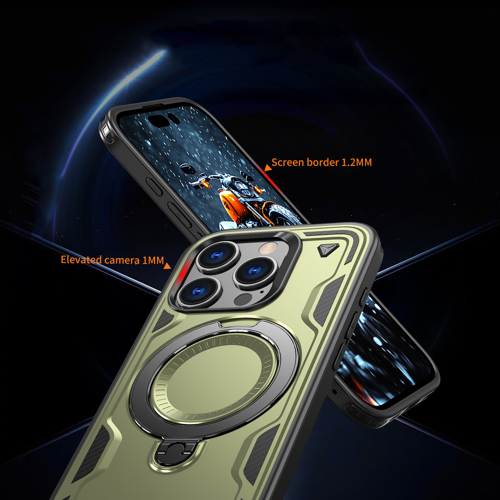 Чехол Magneto Case с кольцом для iPhone 16 Pro