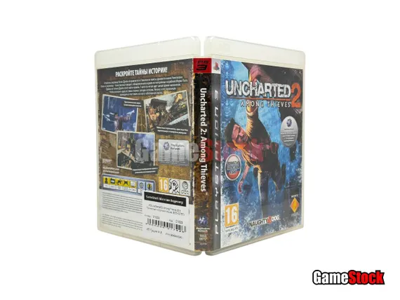 PS3 Uncharted 2: Among Thieves (Б/У, Полностью на русском языке, BCES-00757)