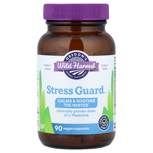 Oregon's Wild Harvest, Stress Guard™, 90 веганских капсул