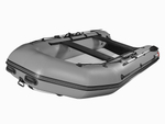 Лодка ПВХ X-River Rocky 415 НДВД + усиленное дно и баллон, красно-серый/фурнитура белый