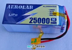 АКБ Aerolab 25000мАч 22.2В 5C 6S1P Lipo Battery Pack XT90