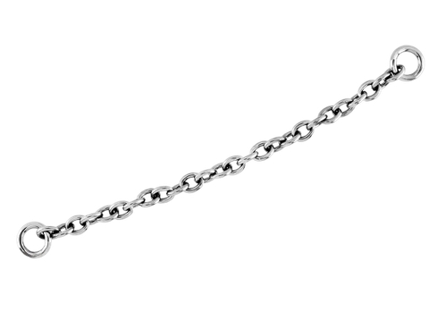 Цепочка для пирсинга из титана толщиной с кольцом 1,6мм