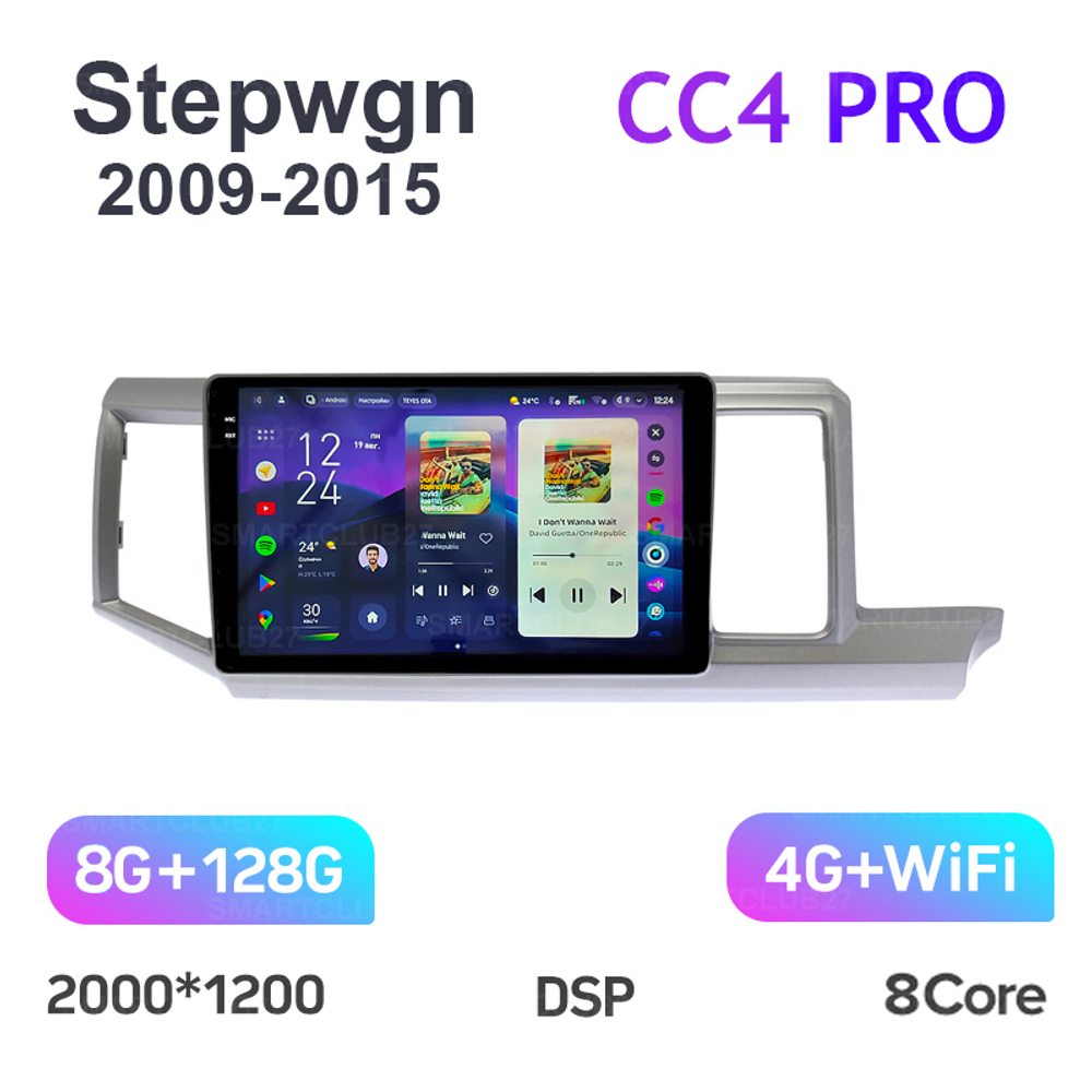 Teyes CC4 Pro 10,2" для Honda Stepwgn 2009-2015 (прав)