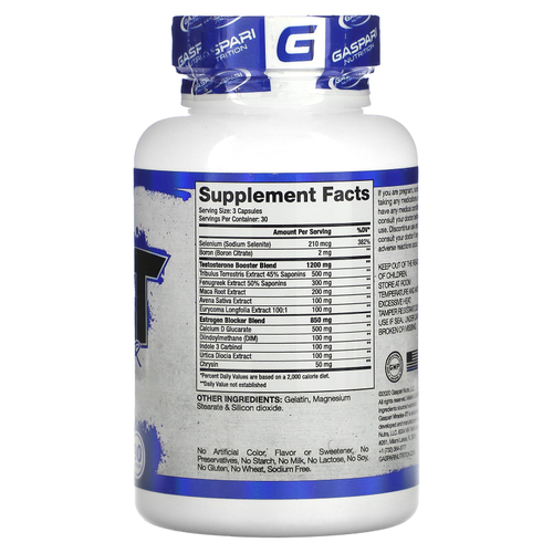 Gaspari Nutrition, Viradex XT, Booster, 90 капсул