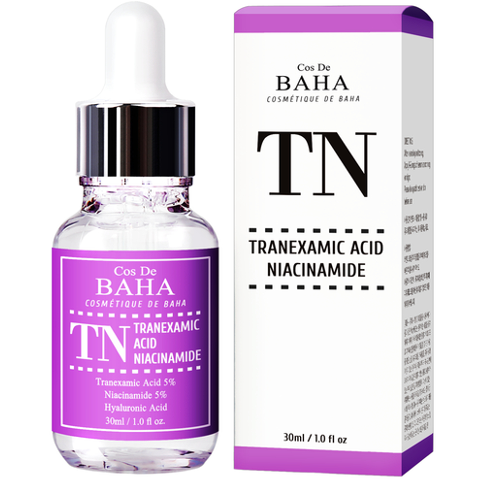 Cos De BAHA Сыворотка с ниацинамидом и транексамовой кислотой - Tranexamic serum (TN), 30мл
