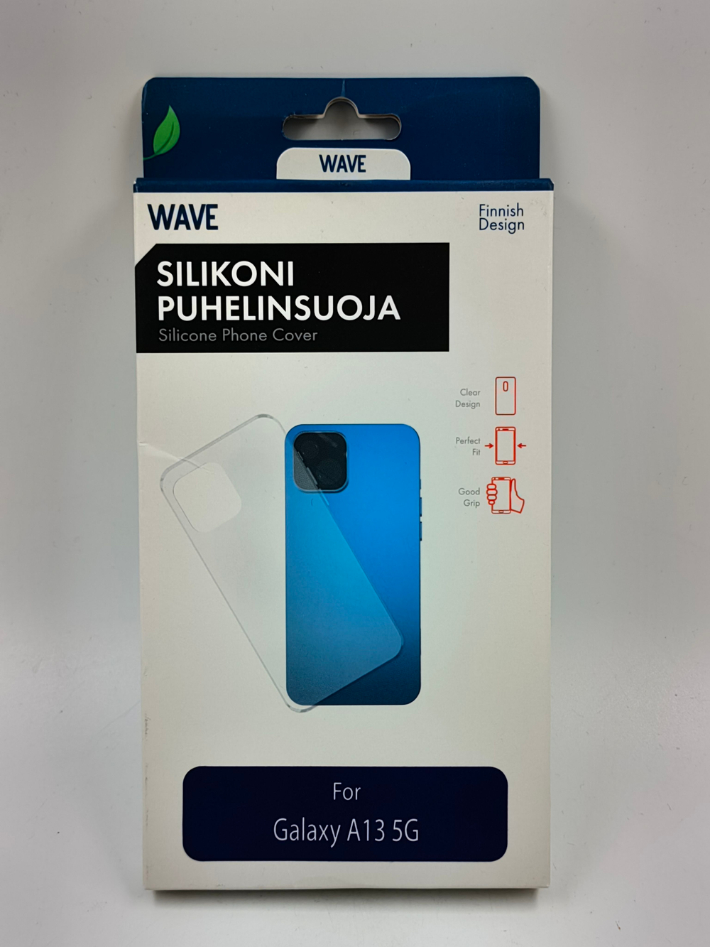 Силиконовый чехол Wave, Samsung Galaxy A13 5G, прозрачный 1 шт (Китай)