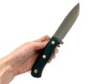 Нож Скаут, N690 конв., микарта изумруд, 237.0552