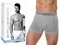 Трусы мужские боксеры Brubeck Comfort Cotton Short Boxer,BX00501A,серые