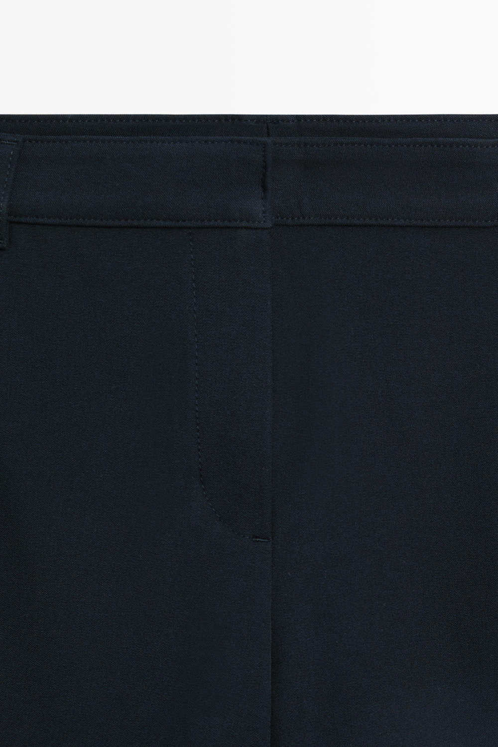 Massimo Dutti Брюки из эластичной высокотехнологичной ткани, темно-синий