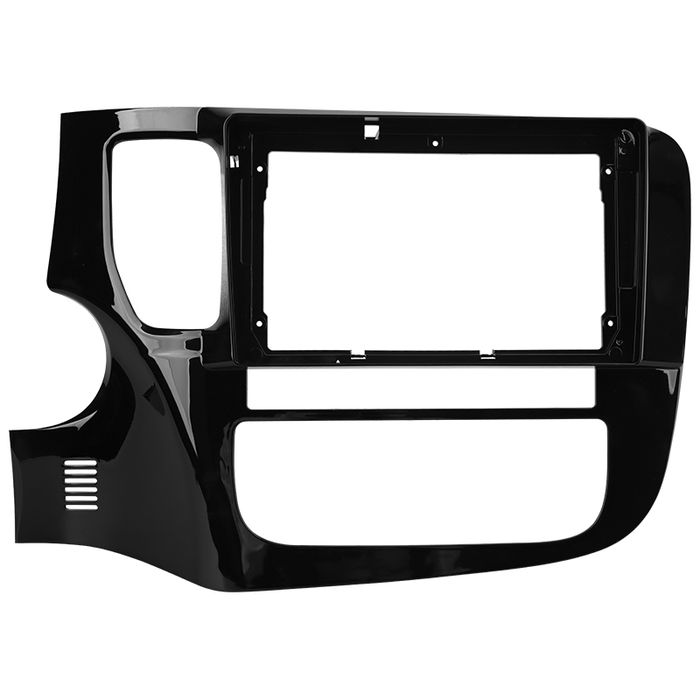 Магнитола для Mitsubishi Outlander 3 2012-2022 (левый руль, овальный климат, РФ, рамка 9) - FarCar монитор 12.3" 2K QLED на Android 14, Быстрая, CarPlay, 4G SIM-слот