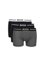 Трусики-боксеры 3шт. BOSS BLACK - черный(50517836)