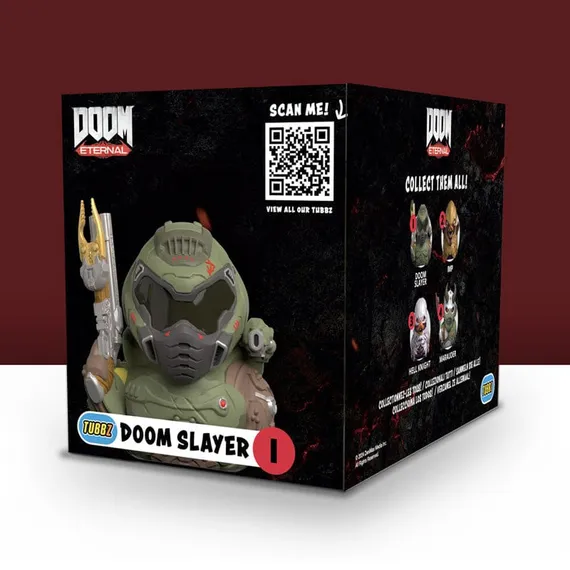 Фигурка-утка Tubbz Doom Slayer (коробочное издание)