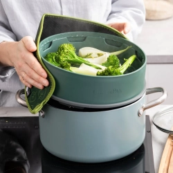 GreenPan Крышка-пароварка 24 см зеленая EAN 4894871011274