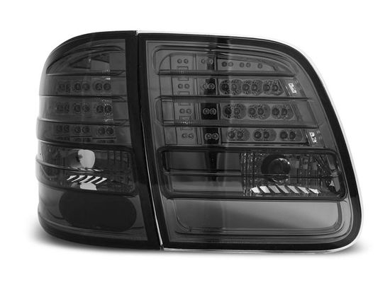 Задние фонари smoke led для Mercedes E W210 kombi