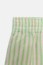 ШОРТЫ ИЗ ПОПЛИНА В ПОЛОСКУ — ZARA