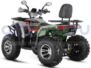 Бензиновый квадроцикл WHITE SIBERIA BARS 200CC PRO (Серый) фото №6