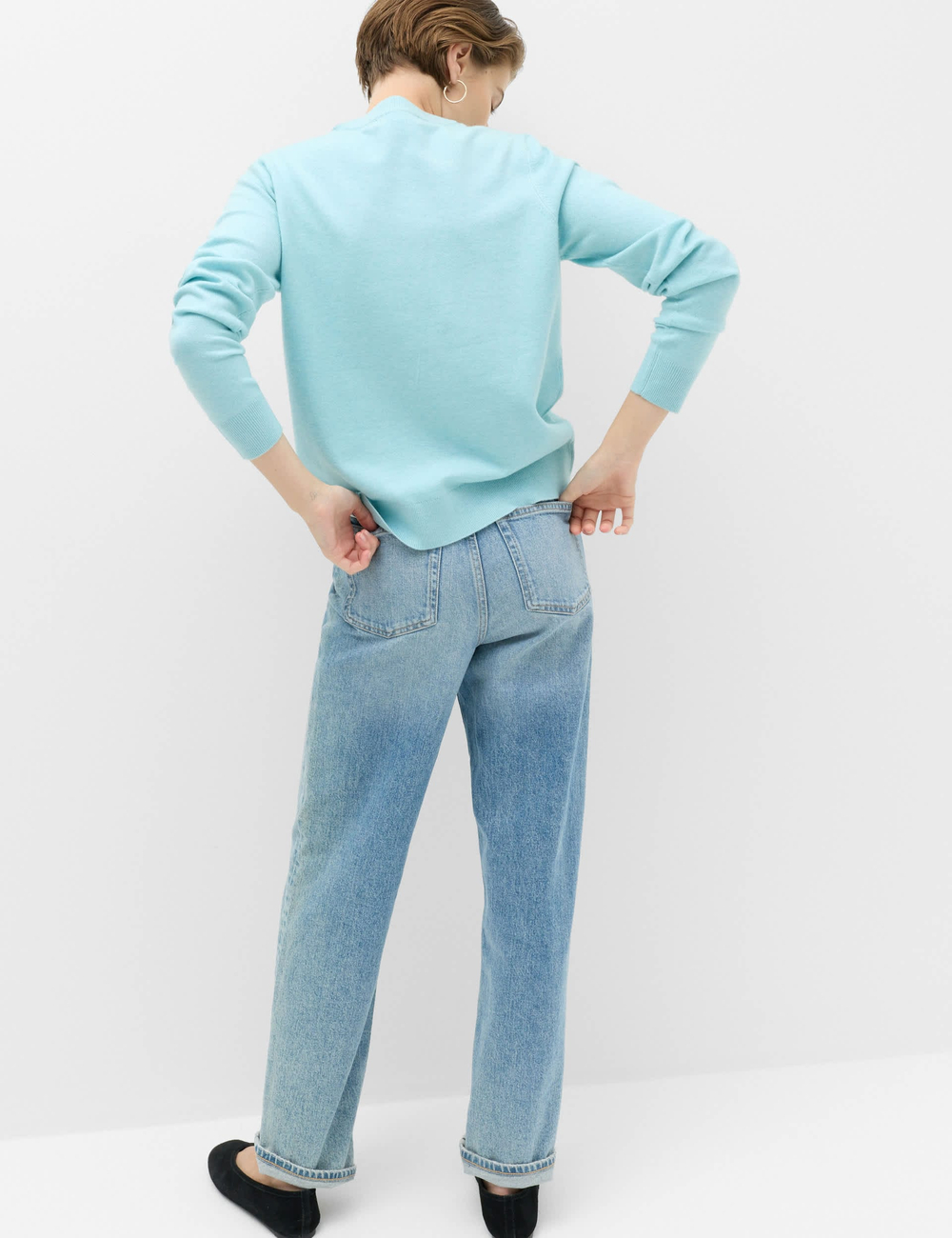 Свитер с круглым вырезом Air-Yarn - Marks & Spencer