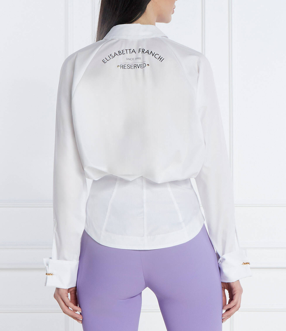 Рубашка Elisabetta Franchi - белый(CA01741E2)