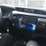 Магнитола для Toyota Hilux 8 2015-2023+ - FarCar S500-TS10 монитор 10.36" QLED на Android 14, Быстрая, CarPlay, 4G SIM-слот