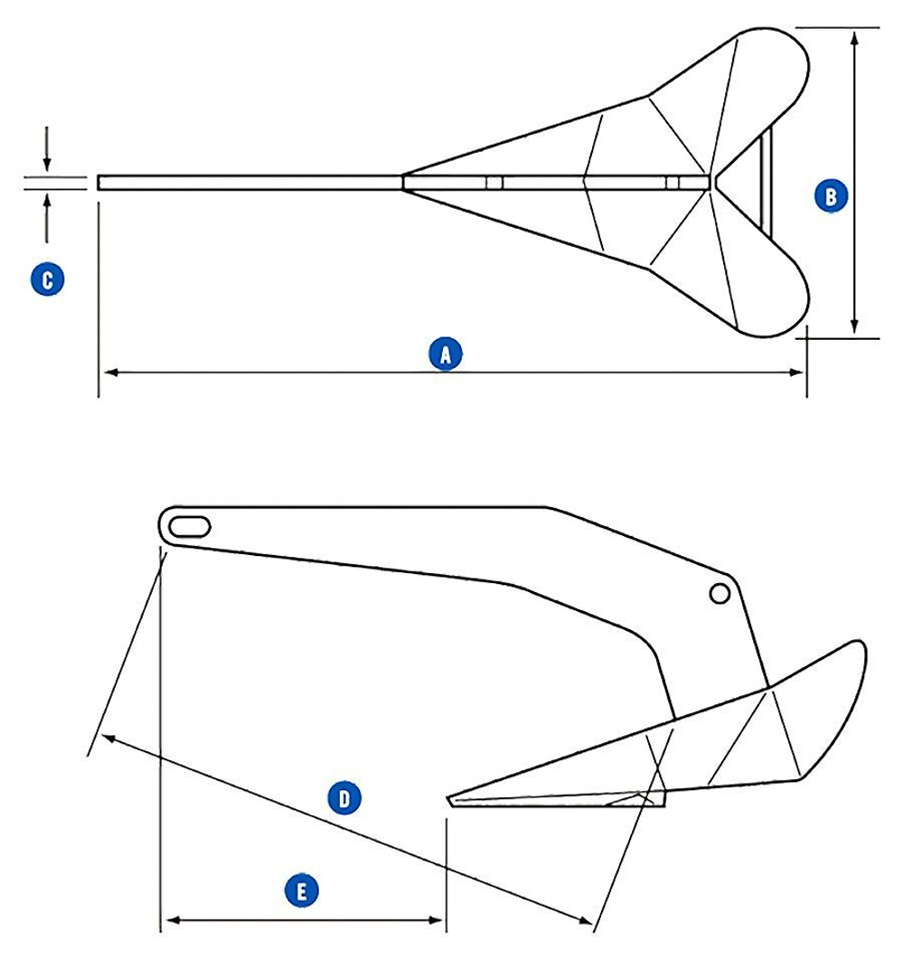 Якорь Delta, 20 кг (10242886)