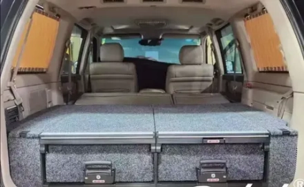 Системы выдвижных ящиков для кухни в Land Cruiser 100 (LC 100) от Forza Performance Тойота Крузак Крузер