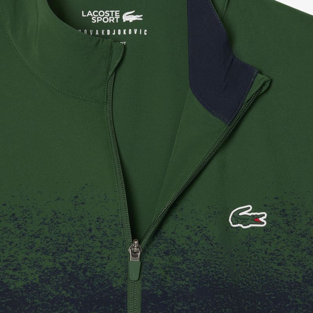 Мужской теннисный костюм Lacoste Tennis x Novak Djokovic - зеленый