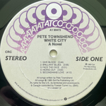 Pete Townshend ‎– White City (A Novel) США 1985г.