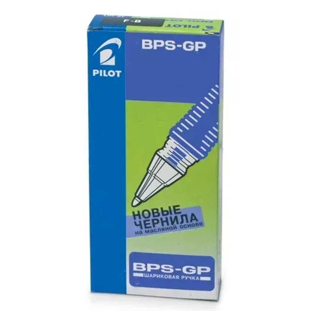 Ручка PILOT шариковая BPS-GP F черная 0,7 мм