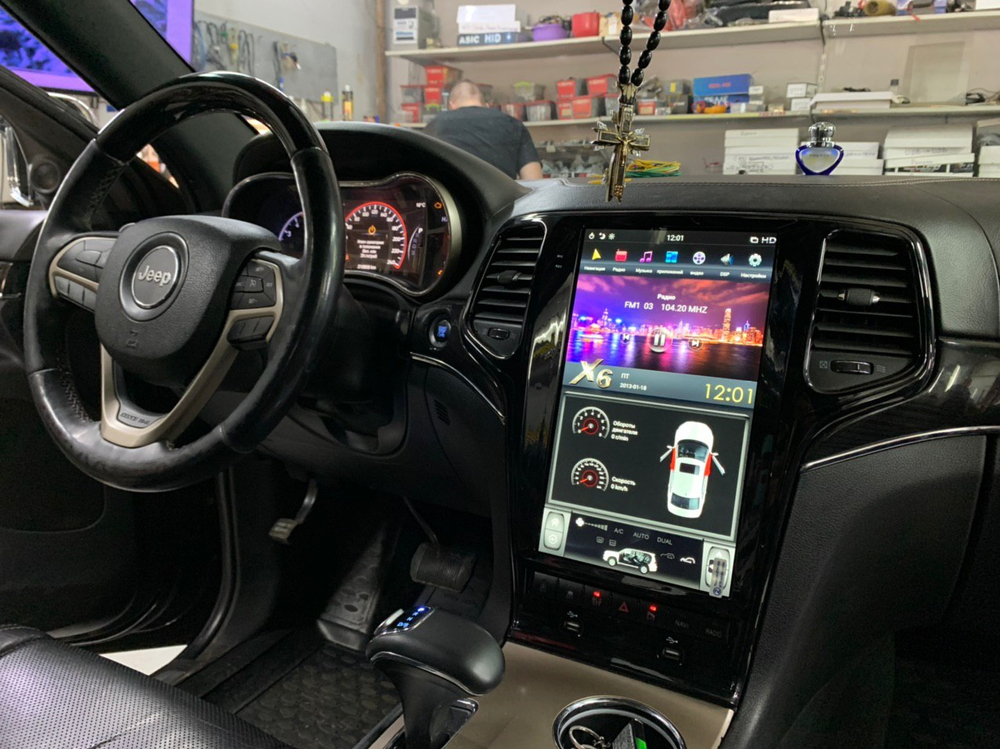 Установочный комплект для JEEP Grand Cherokee 2013+ шампань  KUBERG ZF-1823G-Q6