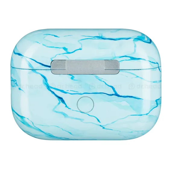 Apple AirPods Pro 2 USB-C Light Blue Marble Gloss