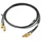 Кабель для тонарма угловой (TAC(Angled) - RCA) Van den Hul D - 501 Silver Hybrid. Длина 1 метр