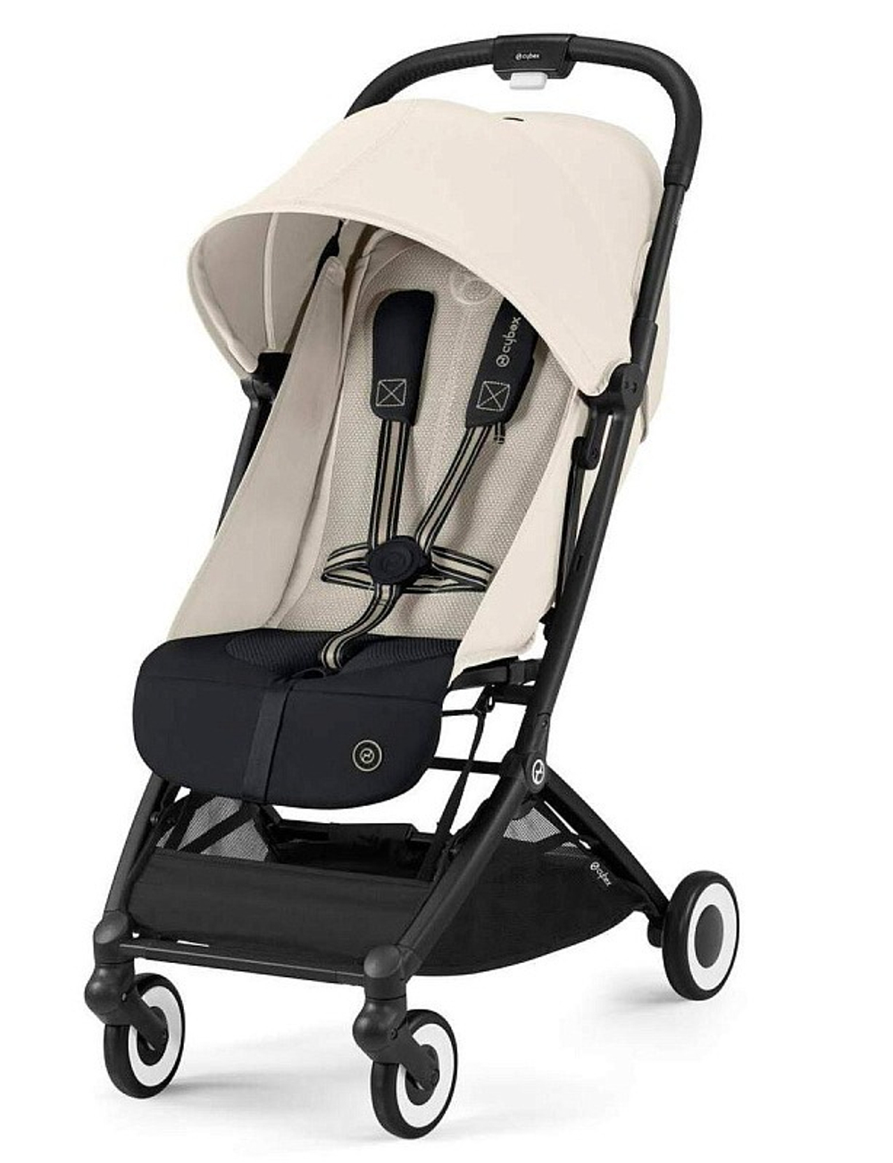 Прогулочная коляска Cybex Orfeo BLK Canvas White