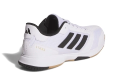 Мужские кроссовки для сквоша/бадминтона Adidas Ligra 8 M - cloud white/core black/cloud white