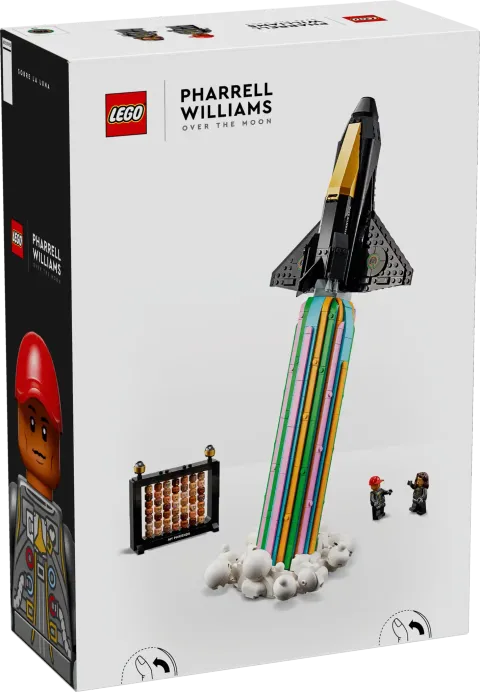 Конструктор LEGO Icons 10391 «Иконы над Луной» с Фарреллом Уильямсом