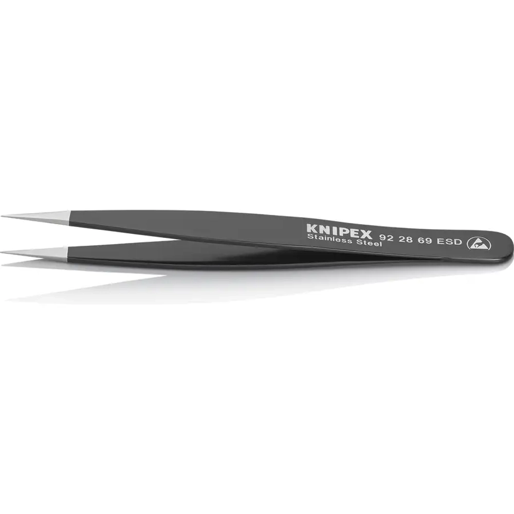 Пинцет для прецизионных работ, антистатический 130 мм Knipex 92 28 69 ESD