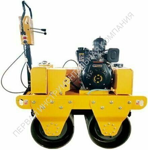 Двухвальцовый виброкаток ручной бензиновый TOR R550 Honda